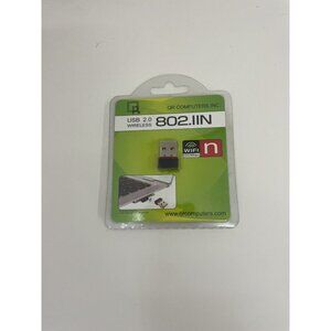 USB 2.0 Wireless Adapter – Plug & Play WiFi Dongle for PC & Laptop Computers